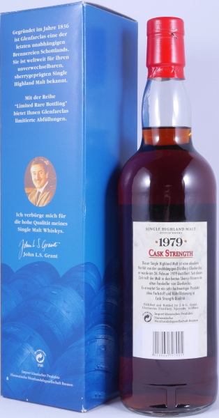 Glenfarclas 1979 23 Years Sherry Cask Limited Rare Bottling specially for Citti Highland Single Malt Scotch Whisky 51.7%