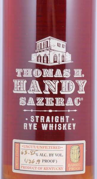 Thomas H. Handy Sazerac 2004 6 Years Buffalo Trace Antique Collection 2010 Kentucky Straight Rye Whiskey 63.45%