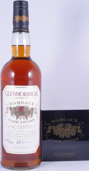 Glenmorangie 1987 18 Years Chateau Margaux Cask Finish Highland Single Malt Scotch Whisky 46.0%