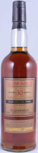 Glenmorangie 1972 30 Years Rare Oloroso Cask Finish Highland Single Malt Scotch Whisky Cask Strength 44,3%