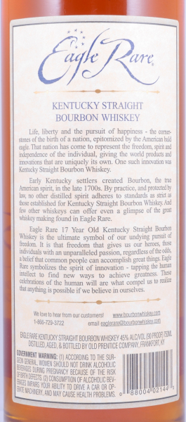 Eagle Rare 1993 17 Years Fall of 2013 Buffalo Trace Antique Collection Kentucky Straight Bourbon Whiskey 45,0% Vol.