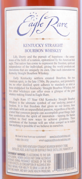 Eagle Rare 1993 17 Years Spring 2014 Buffalo Trace Antique Collection Kentucky Straight Bourbon Whiskey 45.0%