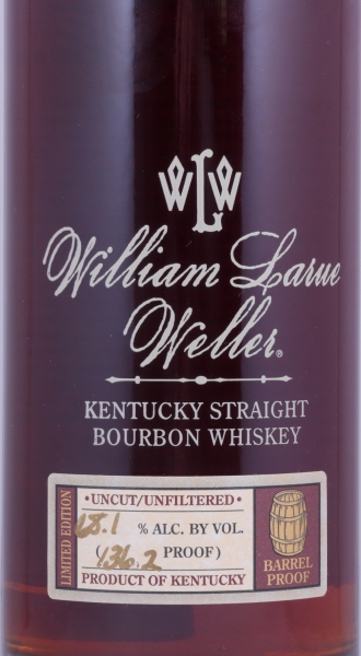 William Larue Weller 2001 12 Years Fall of 2013 Buffalo Trace Antique Collection Kentucky Straight Bourbon Whiskey 68,1%