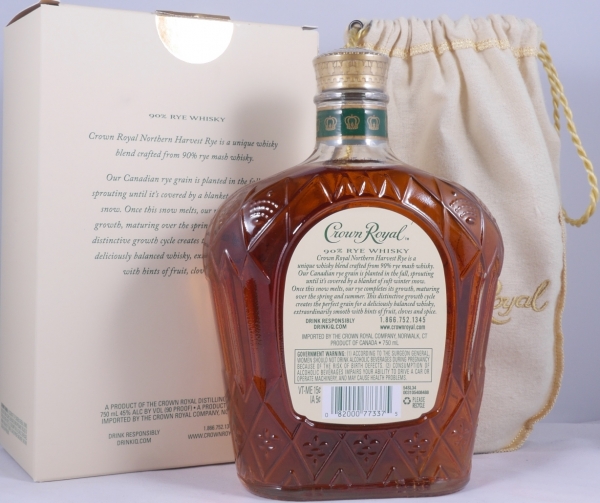Crown Royal Northern Harvest Rye Whisky 45.0% - World Whisky of the Year 2016