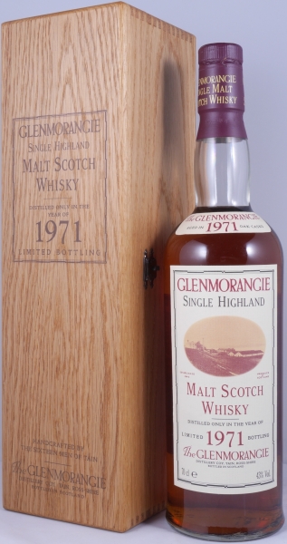 Glenmorangie 1971 21 Years 150th Anniversary Limited Edition Highland Single Malt Scotch Whisky 43.0%