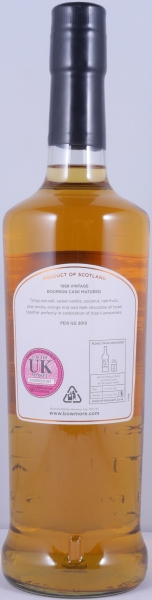 Bowmore 1988 24 Years First Fill Bourbon Cask Feis Ile 2013 Islay Single Malt Scotch Whisky 51,0%
