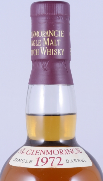 Glenmorangie 1972 22 Years Rare Single Barrel Vintage Cask No. 1831 Highland Single Malt Scotch Whisky 46.0%