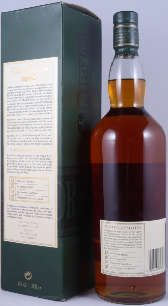 Cragganmore 1984 12 Years Distillers Edition 1997 First Special Release CggD-6549 Speyside Single Malt Scotch Whisky 40,0% 1,0L