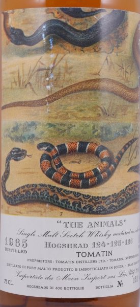 Tomatin 1965 24 Years Hogshead Cask Nos. 124-125-126 The Animals Moon Import Highland Single Malt Scotch Whisky 46.0%