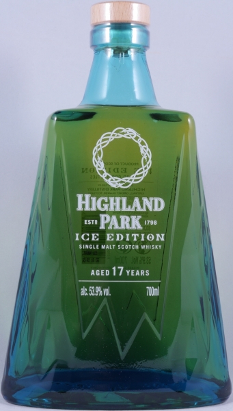 Highland Park 17 Years Ice Edition 1st Fill Bourbon Casks Orkney Islands Single Malt Scotch Whisky Cask Strength 53.9%
