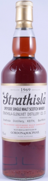 Strathisla 1969 45 Years Refill Sherry Butt und Bourbon Casks Gordon und MacPhail Speyside Single Malt Scotch Whisky 43,0%