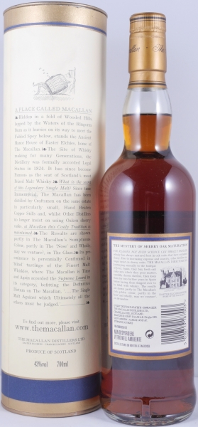 Macallan 1985 18 Years Sherry Oak Highland Single Malt Scotch Whisky 43,0%