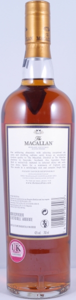 Macallan 1995 18 Years Sherry Oak Highland Single Malt Scotch Whisky 43.0%