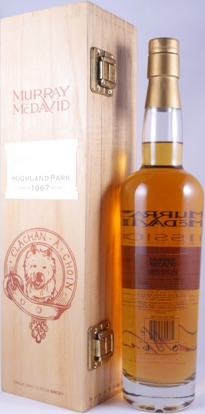 Highland Park 1967 35 Years Bourbon Cask Murray McDavid Mission Cask Strength Orkney Islands Single Malt Scotch Whisky 40.1%