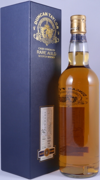 Bowmore 1982 25 Years Oak Cask No. 85063 Duncan Taylor Cask Strength Rare Auld Edition Islay Single Malt Scotch Whisky 55,8%