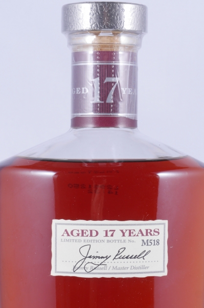Wild Turkey 17 Years Japan Special Release Limited Edition Bottle No. M518 Kentucky Straight Bourbon Whiskey 50,5%