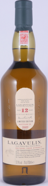 Lagavulin 12 Years 9th Special Release 2009 Limited Edition Islay Single Malt Scotch Whisky Cask Strength 57.9%