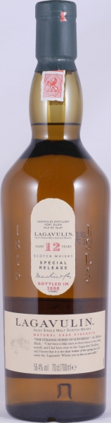 Lagavulin 12 Years 8th Special Release 2008 Limited Edition Islay Single Malt Scotch Whisky Cask Strength 56,4%