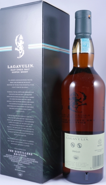 Lagavulin 1999 16 Years Distillers Edition 2015 Special Release lgv.4/504 Islay Single Malt Scotch Whisky 43,0%