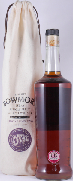 Bowmore 1999 17 Years Pedro Ximénez Sherry Cask No. 24 Feis Ile 2016 Hand-Filled Limited Edition Islay Single Malt Scotch Whisky 56,1%