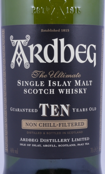 Ardbeg Ten 10 Years Special Japan Release 2005 Islay Single Malt Scotch Whisky 46,0%