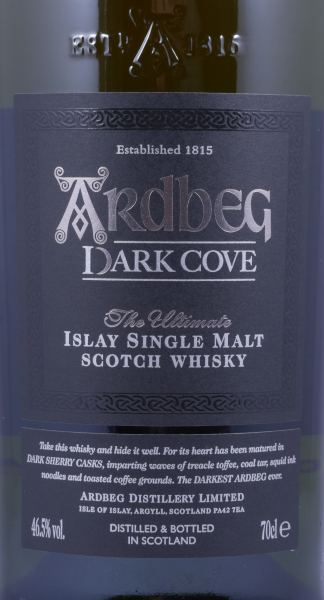 Ardbeg Dark Cove The Ultimate Islay Single Malt Scotch Whisky 46,5%