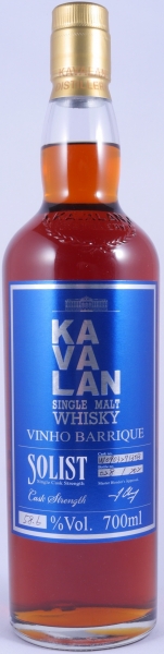 Kavalan Solist 2009 6 Years Vinho Barrique Cask No. W090327130B Release 2015 Taiwan Single Malt Whisky 58,6%