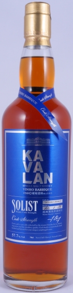 Kavalan Solist 2009 4 Years Vinho Barrique Cask No. W090220033 Release 2013 Taiwan Single Malt Whisky 57,7%
