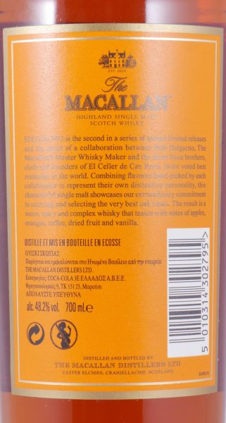 Macallan Edition No.2 El Celler de Can Roca Limited Release 2016 Highland Single Malt Scotch Whisky 48.2%