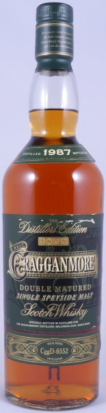 Cragganmore 1987 13 Years Distillers Edition 2001 Special Release CggD-6552 Speyside Single Malt Scotch Whisky 40.0%