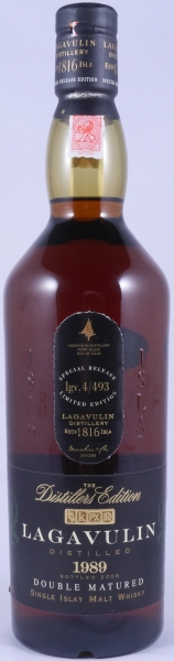 Lagavulin 1989 16 Years Distillers Edition 2005 Special Release lgv.4/493 Islay Single Malt Scotch Whisky 43,0%