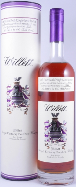 Willett 13 Years Single Barrel No. 8119 Family Estate Rare Release Kentucky Straight Bourbon Whiskey 62,9%