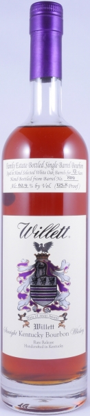 Willett 13 Years Single Barrel No. 8119 Family Estate Rare Release Kentucky Straight Bourbon Whiskey 62,9%