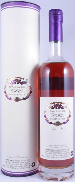 Willett 11 Years Single Barrel No. 1640 Family Estate Rare Release Kentucky Straight Bourbon Whiskey 61,1%