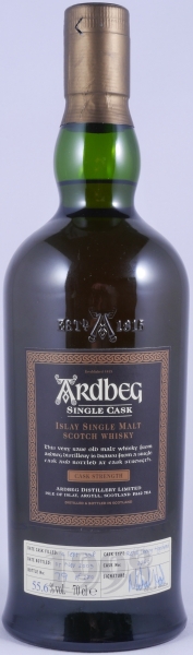 Ardbeg 1998 11 Years Refill Sherry Hogshead Cask No. 2763 Islay Single Malt Scotch Whisky Cask Strength 55,6%