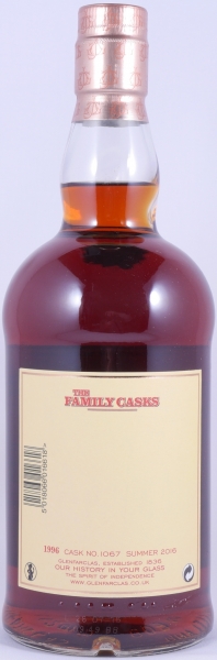 Glenfarclas 1996 20 Years The Family Casks First Fill Sherry Butt Cask No. 1067 Highland Single Malt Scotch Whisky 57,6%