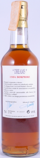Bowmore 1984 15 Years Sherry Cask Mongiardino Samaroli Dreams Moon Import Islay Single Malt Scotch Whisky 45,0%