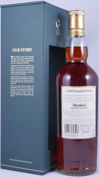 Strathisla 1964 49 Years First Fill Sherry Butt Gordon und MacPhail Speyside Single Malt Scotch Whisky 43,0%