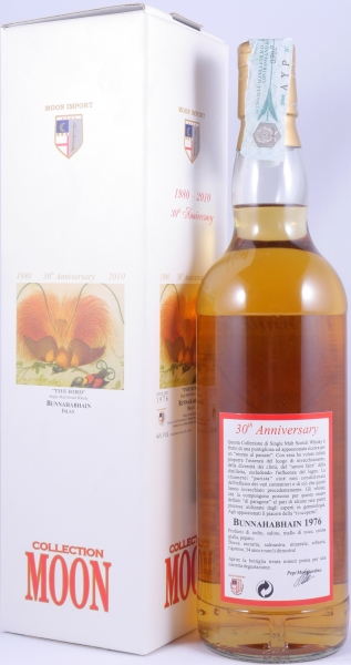 Bunnahabhain 1976 34 Years Hogshead Cask No. 2141 The Bird Moon Import 30th Anniversary Islay Single Malt Scotch Whisky 46,0%