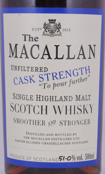 Macallan 1980 21 Years Sherry Butt Cask No. 17937 Exceptional Single Cask 3 Blue Ribbon Highland Single Malt Scotch Whisky 51,0%