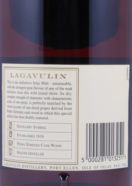 Lagavulin 1990 16 Years Distillers Edition 2006 Special Release lgv.4/494 Islay Single Malt Scotch Whisky 43.0% 1.0L