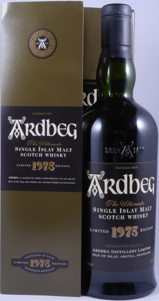 Ardbeg 1975 Limited Edition Bottled in the Year 2001 Islay Single Malt Scotch Whisky 43,0%