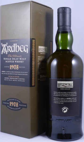 Ardbeg 1975 Limited Edition Bottled in the Year 2001 Islay Single Malt Scotch Whisky 43,0%