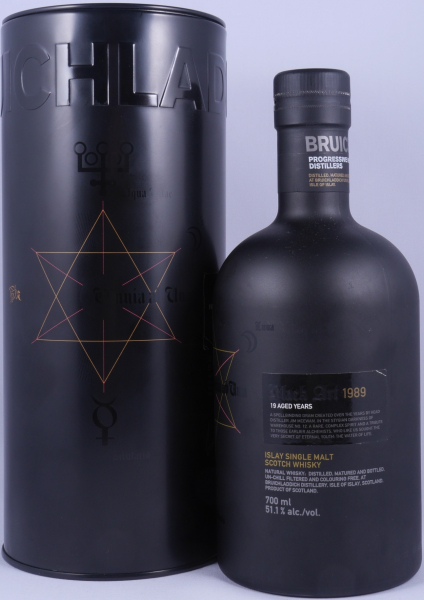 Bruichladdich Black Art 1989 19 Years 1st Limited Edition 2009 Islay Single Malt Scotch Whisky 51.1%