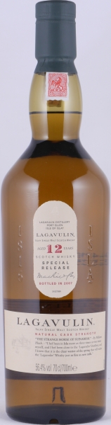 Lagavulin 12 Years 7th Special Release 2007 Limited Edition Islay Single Malt Scotch Whisky Cask Strength 56.4%