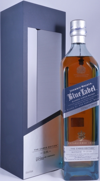 Johnnie Walker Blue Label The Casks Edition Porsche Design Studio Limited Edition Blended Scotch Whisky 55.8%