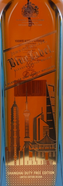 Johnnie Walker Blue Label Shanghai City Duty Free Edition Limited Design Blended Scotch Whisky 40.0%