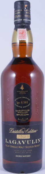 Lagavulin 1995 18 Years Distillers Edition 2013 Special Release lgv.4/501 Islay Single Malt Scotch Whisky 43,0%