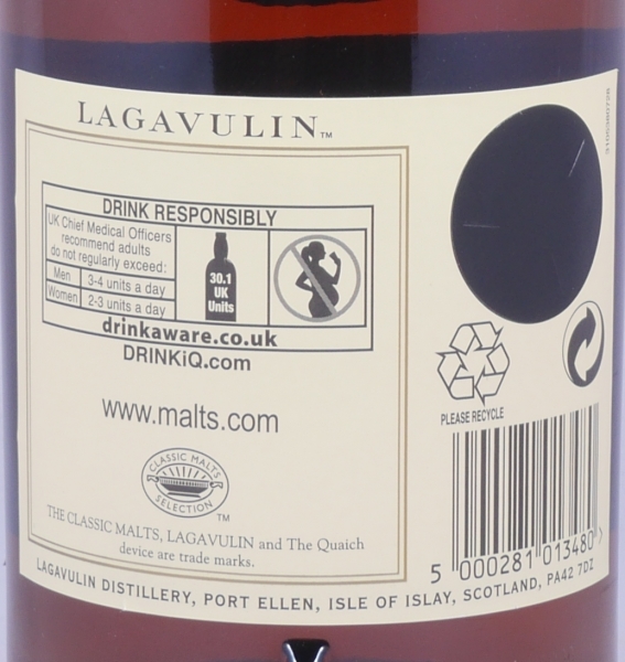 Lagavulin 1995 18 Years Distillers Edition 2013 Special Release lgv.4/501 Islay Single Malt Scotch Whisky 43,0%