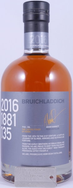 Bruichladdich 15 Years PHD_135 Feis Ile 2016 Limited Edition Islay Single Malt Scotch Whisky 50.0%
